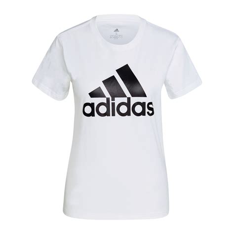 adidas t shirt damen weiß gold|Frauen.